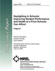 Daylighting in Schools we can Afford